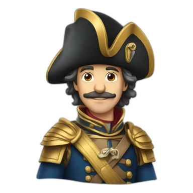 Mousquetaires homme sticker