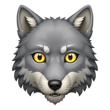 wolf ,full body. sticker