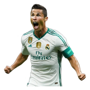 cristiano ronaldo celebration sticker