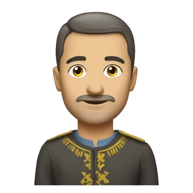 ukrainian kozak sticker