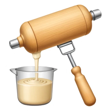 rolling pin and hand mixer sticker