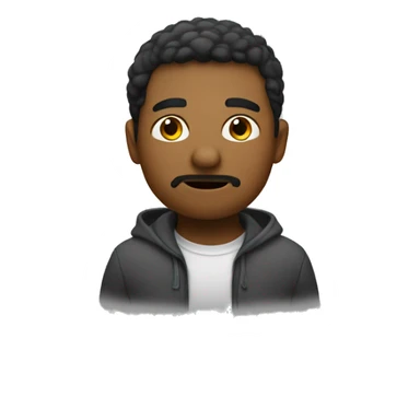 nonchalant person saying idk sticker