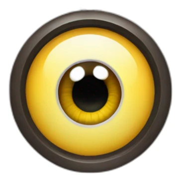 Collier avec un oeil sticker