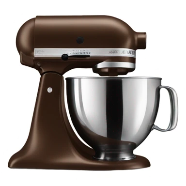 Kitchen Aid mixer brown sticker