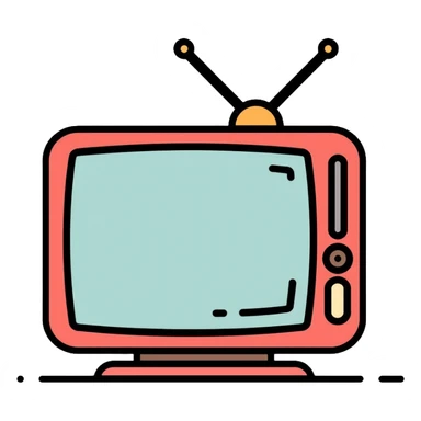 television sticker