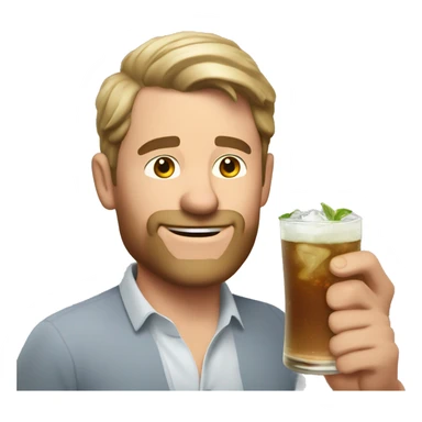 40 year old white dude drinking a Moscow mule sticker