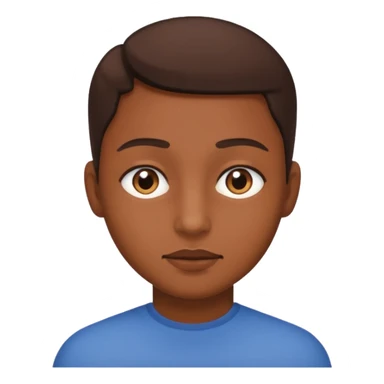 Piel morena, y ojos más achinados sticker