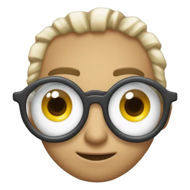 Olhos fechados a bater com a mão na cabeça  sticker