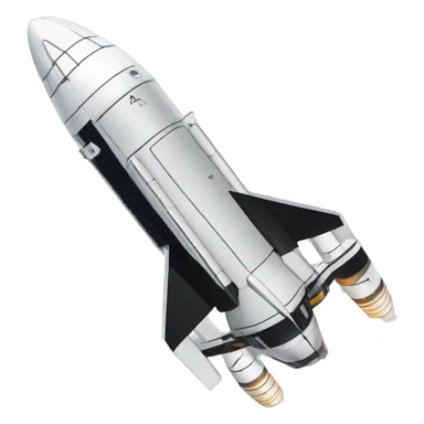 Spacex Starship sticker