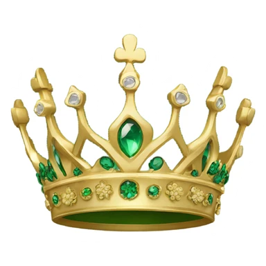 princess tiana crown sticker