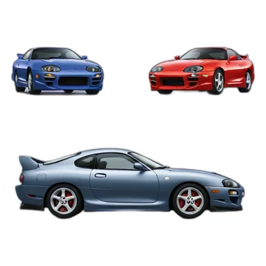 Toyota Supra Mk4 sticker