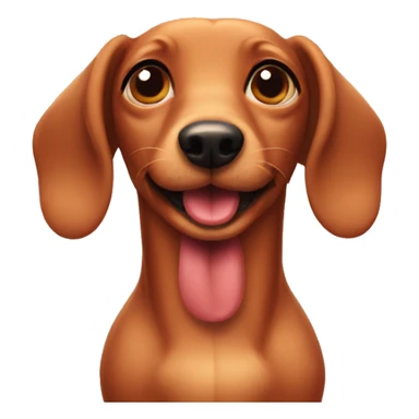 sausage dog  cute  sticker