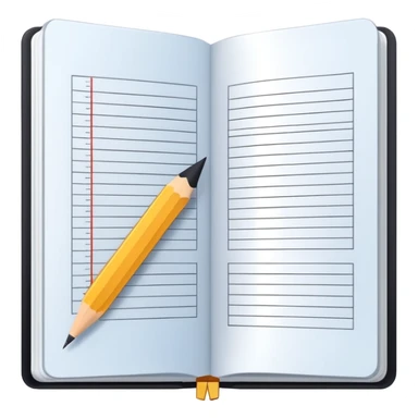 Minimalistic flat vector icon, iOS style, thin black contour on white background. Open textbook with geometric formulas and a ruler. No text, no shadows sticker