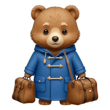 Paddington bear sticker