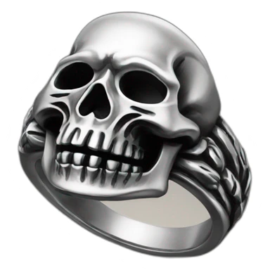 Memento mori ring sticker