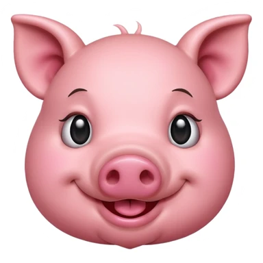 Pig in love sticker
