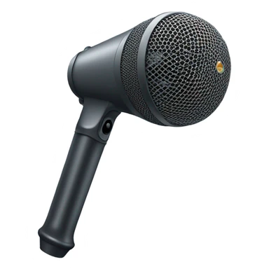 loudspeaker to speak into to hold in hand sticker