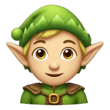 Little elf sticker