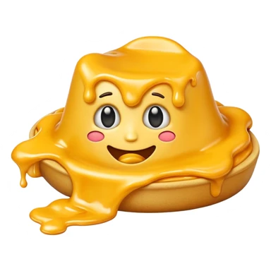Nacho im Emoji style sticker