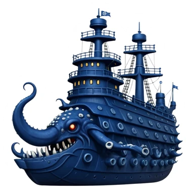 kraken batellship sticker