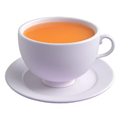 tea cup sticker