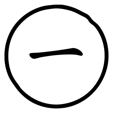 number 1 in Chinese Eastern calligraphic style, rich red color, torn round frame in Japanese enso style around the number, artistic contour, transparent background inside the circle, no decoration sticker