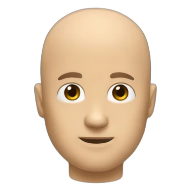 Bald roblox sticker