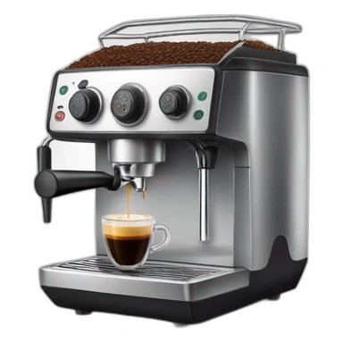 Espresso machine sticker