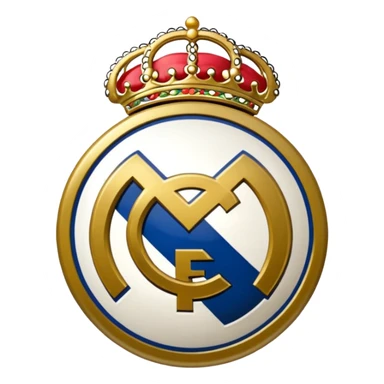 Emoji do brasão do real madrid sticker