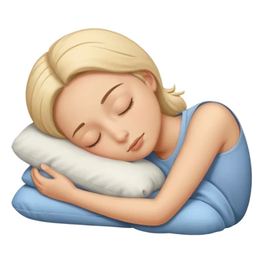 He is fast asleep sticker