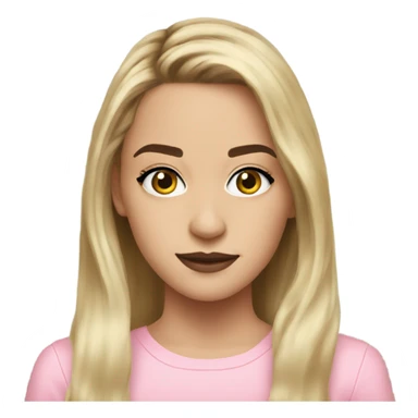 Mikey Madison actress realistic sticker