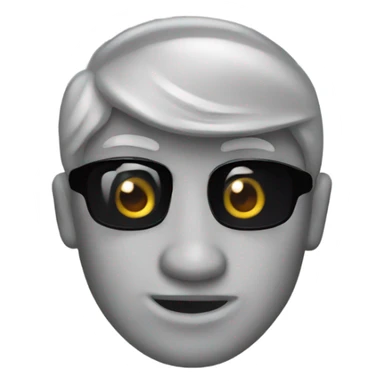 A rizz emoji sticker
