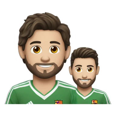 Ronaldo en Messi  sticker