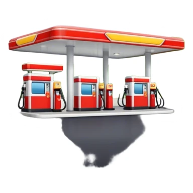 gas station sticker