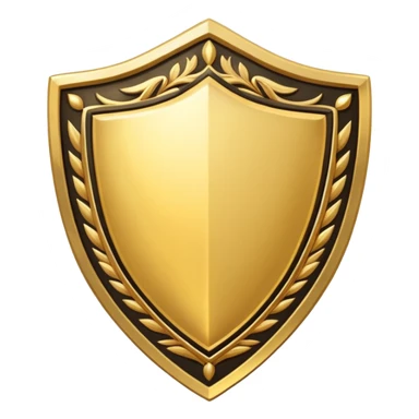 Create a Shield / Crown that represents confidence sticker