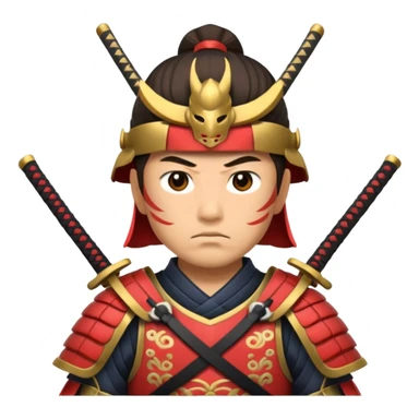 japaneses warrior sticker