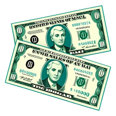 Teal $1 million sticker