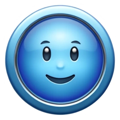 Badge Bleu vérifier sticker