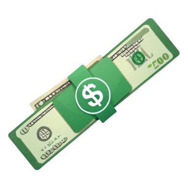 single cash bill 2d format sticker