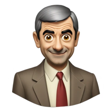 Mister bean sticker