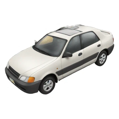 a super market car sticker