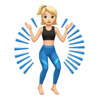 whole body vertical vibration sticker