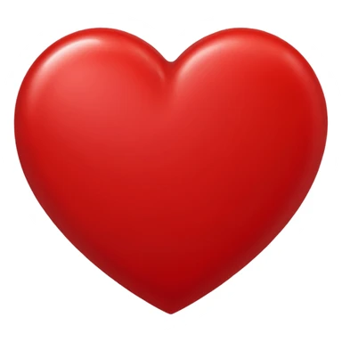 Red heart R logo sticker