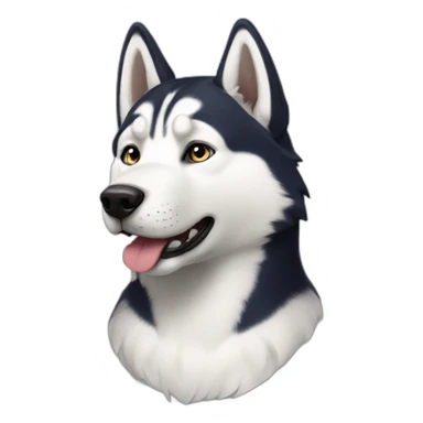 16 huskies sticker