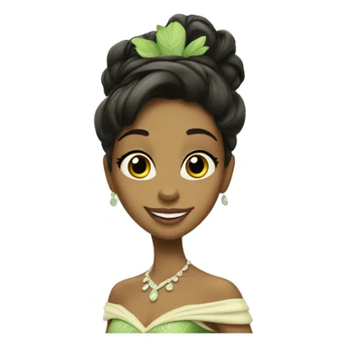 Tiana from princess and the frog  sticker