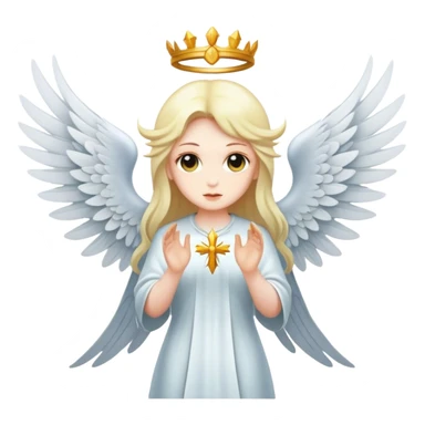 6 winged seraphim sticker