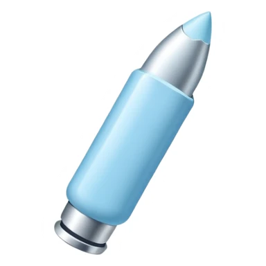 pastel blue bullet point sticker