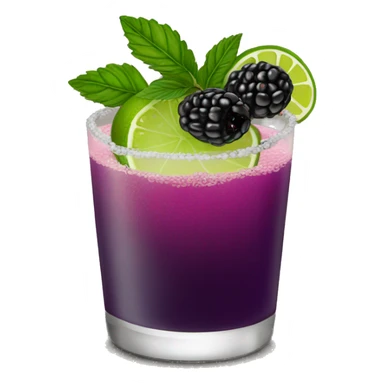 Blackberry margarita sticker
