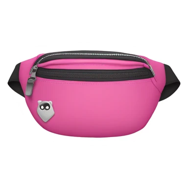 Pink Fanny pack sticker