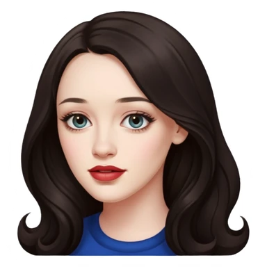Kat Dennings real image sticker